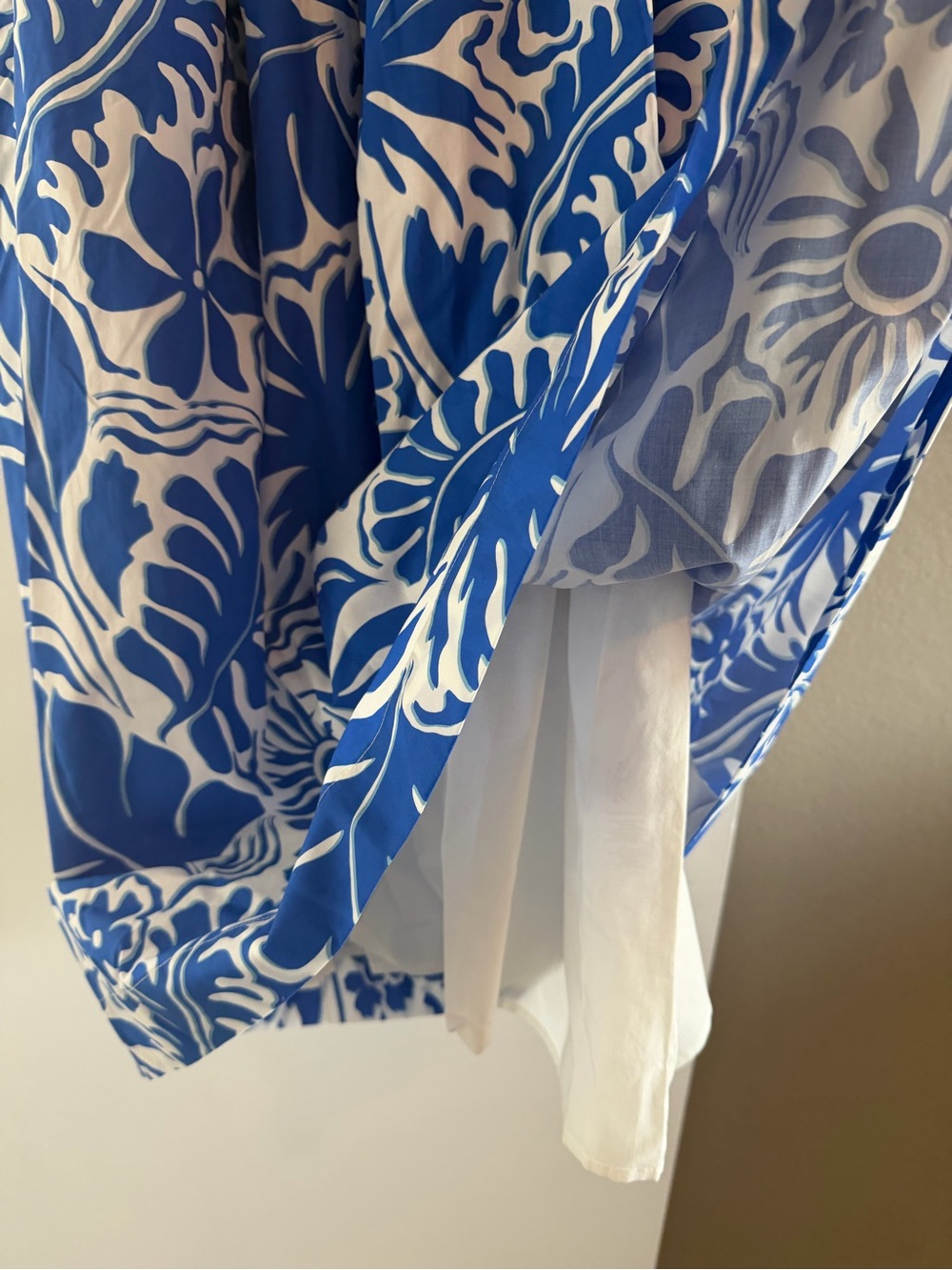 Rails Roxanne Blue and White Floral Midi Dress - Picture 8 of 15